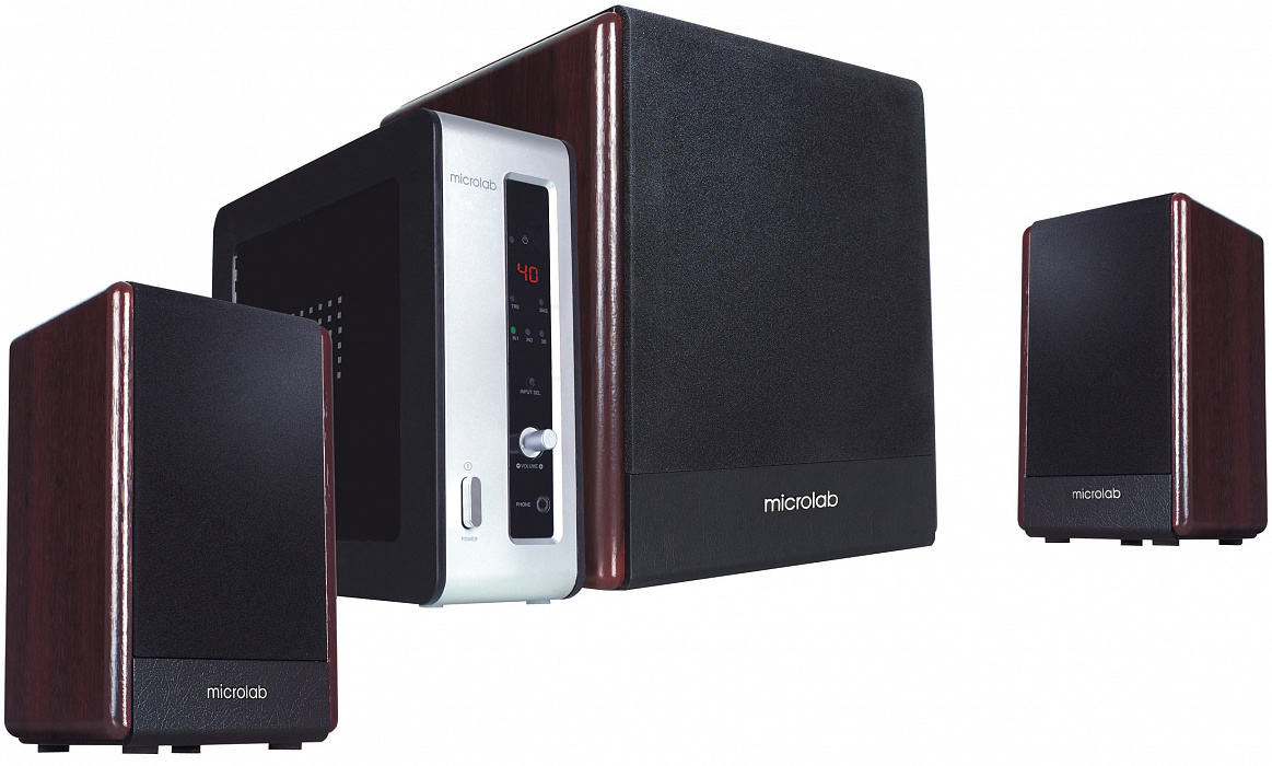 Акустическая система 2.1 Microlab FC530 (Wooden) купить в интернет-магазине icover