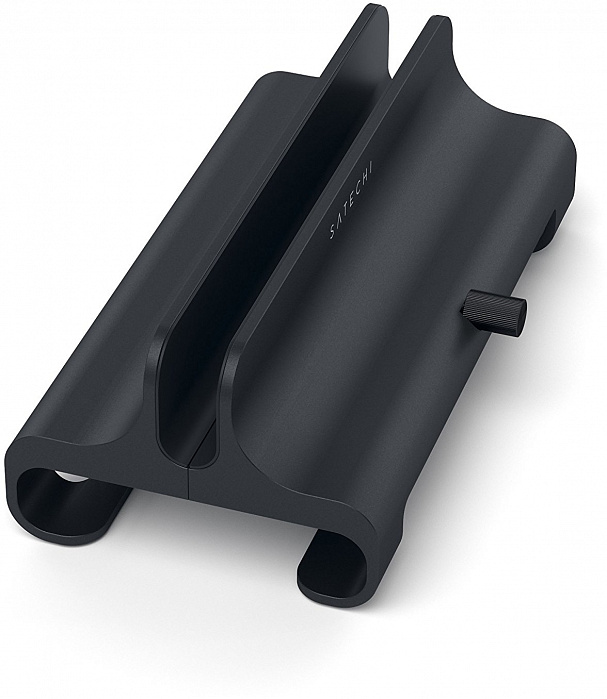 Подставка Satechi Universal Vertical Aluminum (ST-ALVLSK) для ноутбука (Jet Black) купить в интернет-магазине icover