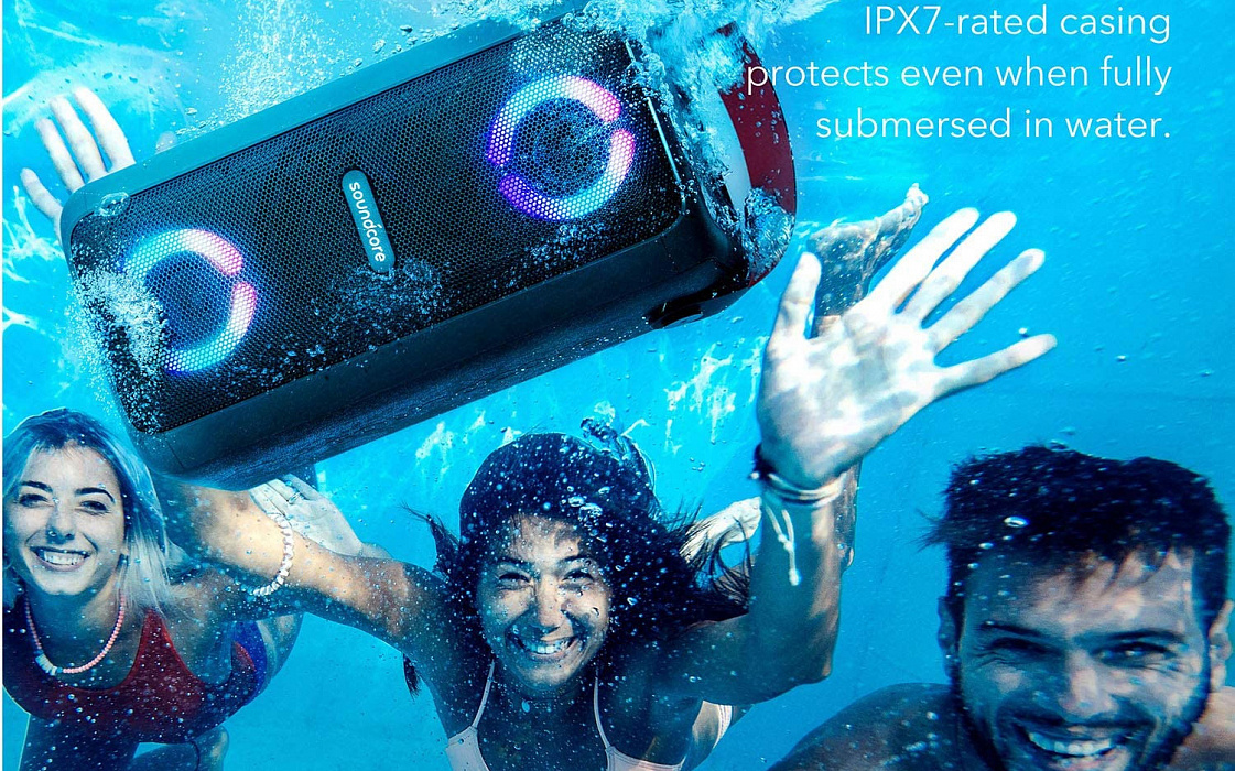 Портативная акустика Anker Soundcore Mega (Black) купить в интернет-магазине icover