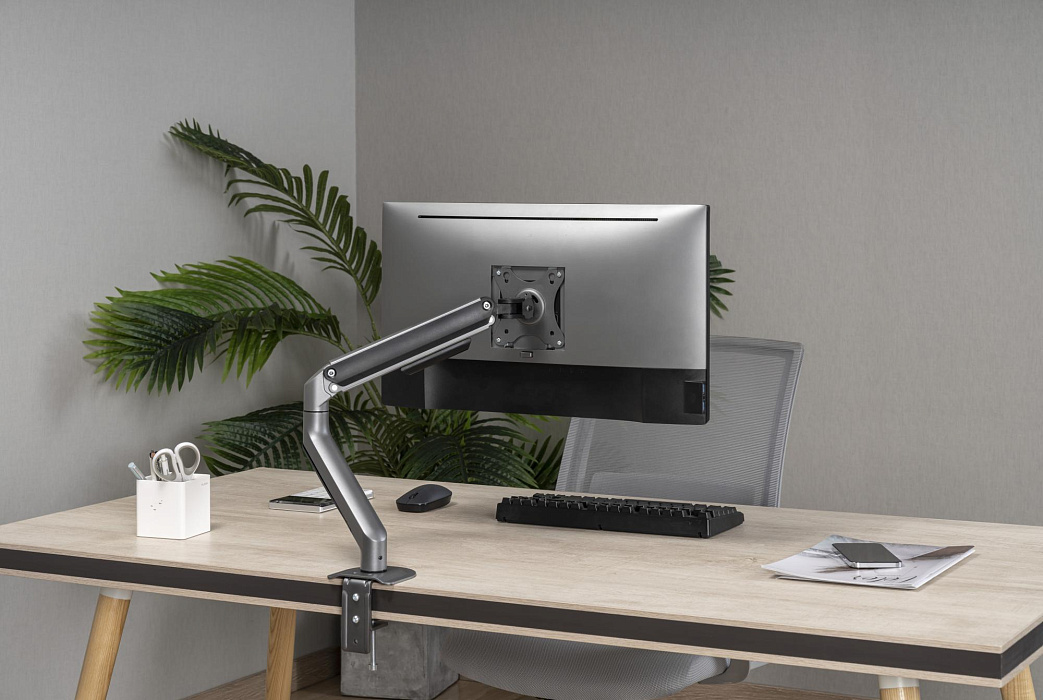 Кронштейн Ridberg Monitor Arm LDT63-C012 (Space Grey) купить в интернет-магазине icover