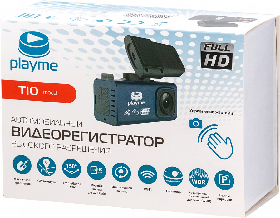 Видеорегистратор PlayMe TIO (Black) купить в интернет-магазине icover