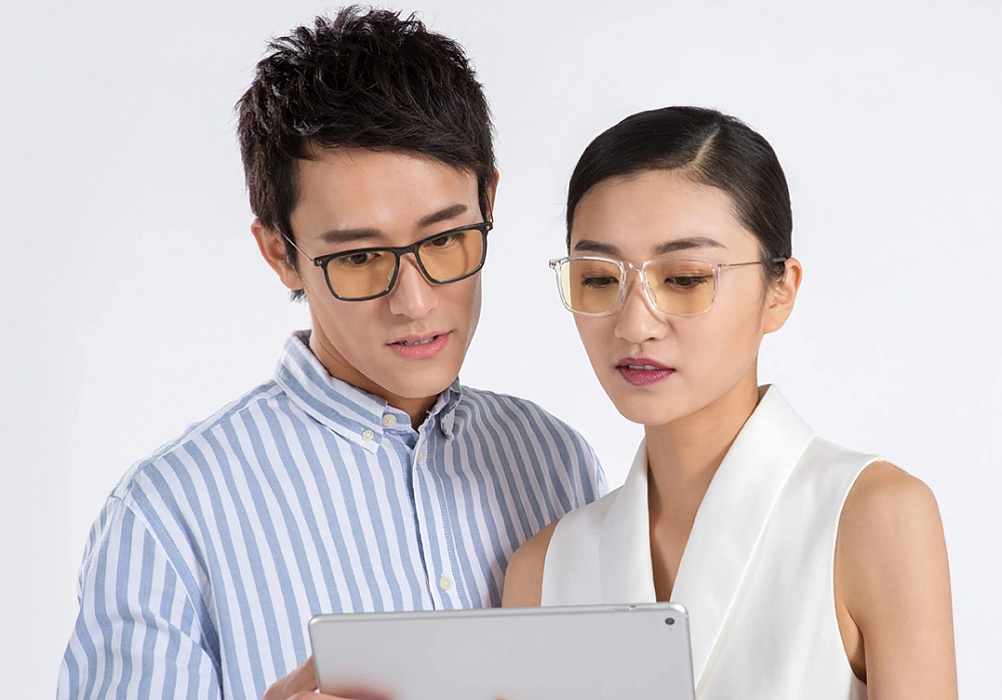 Очки для компьютера Xiaomi MiJia Blu-ray Goggles Pro (Transparent) купить в интернет-магазине icover