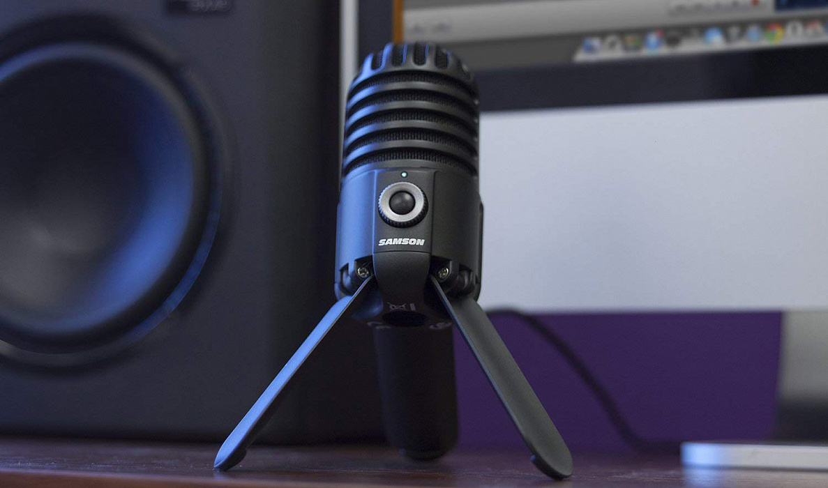 Микрофон Samson Meteor USB (Titanium Black) купить в интернет-магазине icover
