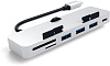 USB-концентратор Satechi Aluminum Type-C Clamp Hub Pro (Silver) купить в интернет-магазине icover