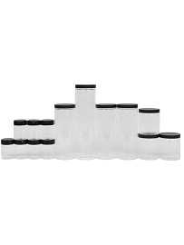 Набор для хранения сыпучих продуктов Ridberg 14 шт. (Transparent) купить в интернет-магазине icover