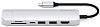 Хаб Satechi USB-C Slim Multi-Port Adapter ST-UCSMA3S (Silver) купить в интернет-магазине icover