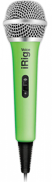 Вокальный микрофон IK Multimedia iRig Voice (Green) купить в интернет-магазине icover