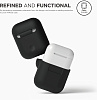 Чехол Elago Silicone Case (EAPSC-BK) для AirPods (Black) купить в интернет-магазине icover