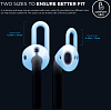Держатель Elago Earhooks (EAP-PAD-LUBL) для наушников Apple AirPods (Nightglow Blue) купить в интернет-магазине icover