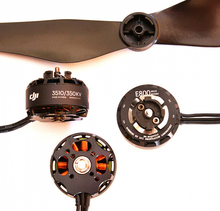 DJI E800 3511 Motor (CCW) - мотор левого вращения для квадрокоптера купить в интернет-магазине icover