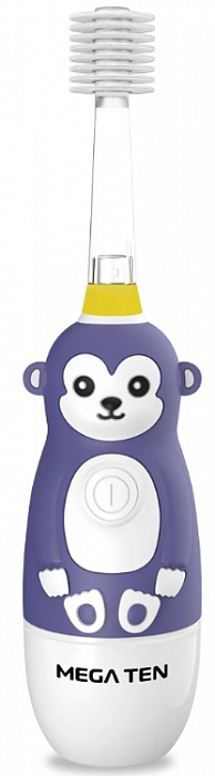 Детская зубная щетка Mega Ten Sonic Kids Обезьянка (Purple) купить в интернет-магазине icover