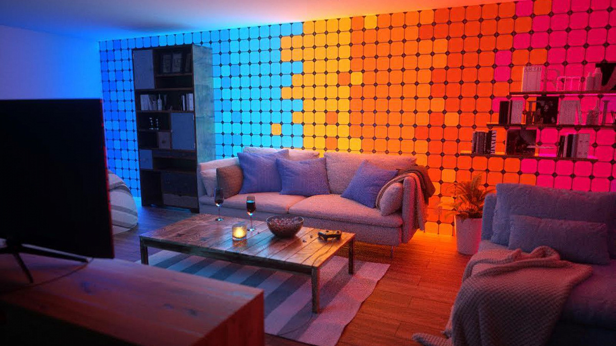 Комплект умных ламп Nanoleaf Canvas Expansion Pack (4 панели) купить в интернет-магазине icover