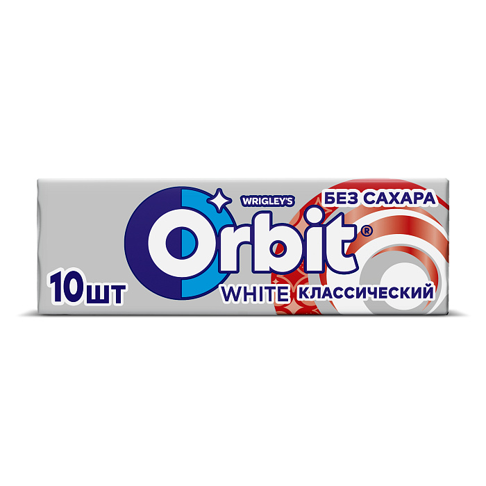 Жевательная резинка Orbit White Классический, без сахара (30х13.6г) купить в интернет-магазине icover