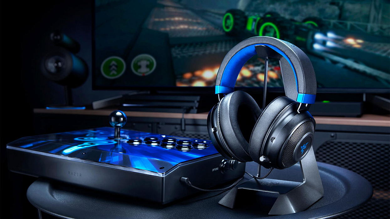Игровая гарнитура Razer Kraken for Console RZ04-02830500-R3M1 (Blue) купить в интернет-магазине icover