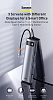 Хаб Baseus Metal Gleam Series 11-in-1 CAHUB-CT0G (Space Grey) купить в интернет-магазине icover