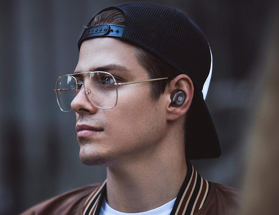 Bluetooth-наушники с микрофоном SoundPeats TrueFree (Black) купить в интернет-магазине icover