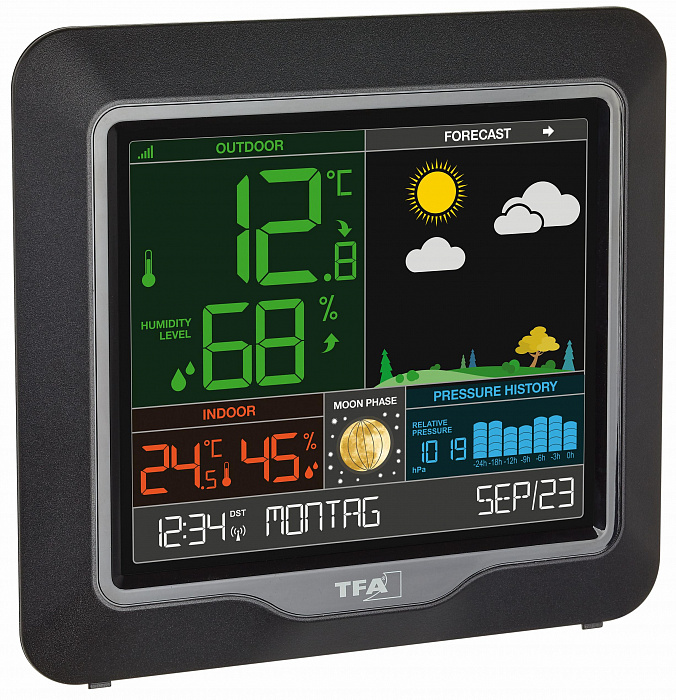 Метеостанция TFA 35.1150.01 (Black) купить в интернет-магазине icover