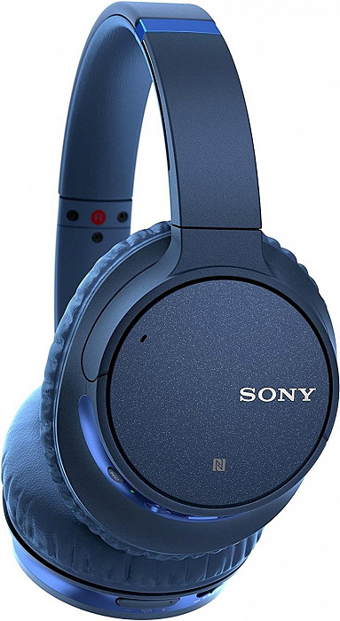 Bluetooth-наушники с микрофоном Sony WHCH700N (Blue) купить в интернет-магазине icover