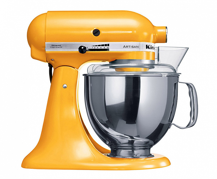 Планетарный миксер KitchenAid Artisan 5KSM150PSEYP (Tournesol) купить в интернет-магазине icover