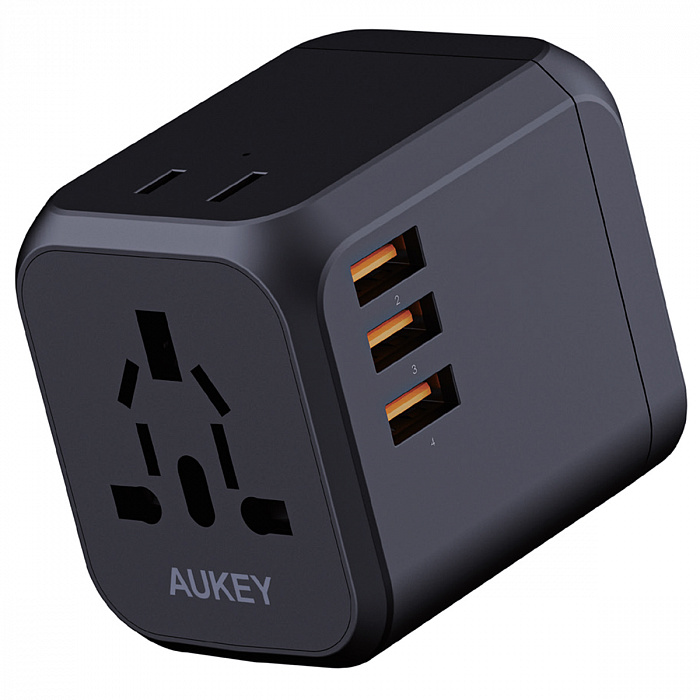 Зарядное устройство AUKEY PD Universal Adapter 30W PA-TA04 (Black) купить в интернет-магазине icover