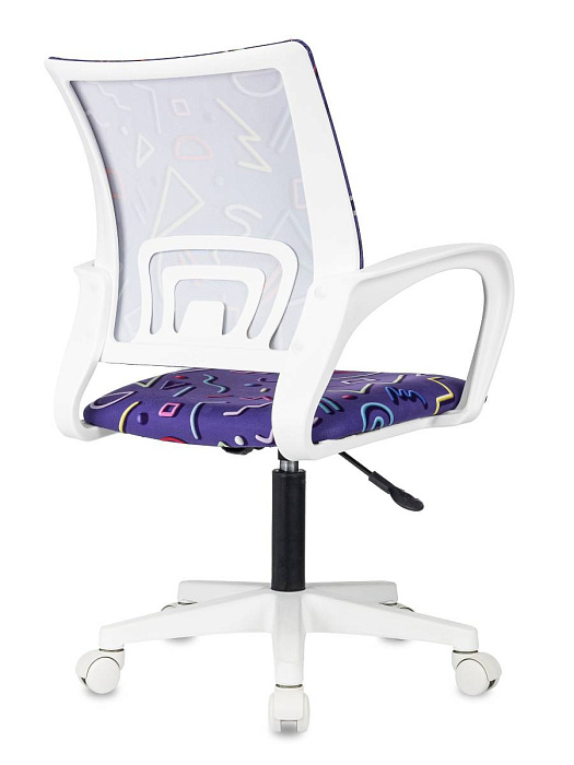 Кресло Domfy DK X-ROOM ткань/пластик (White/Sticks 08) купить в интернет-магазине icover