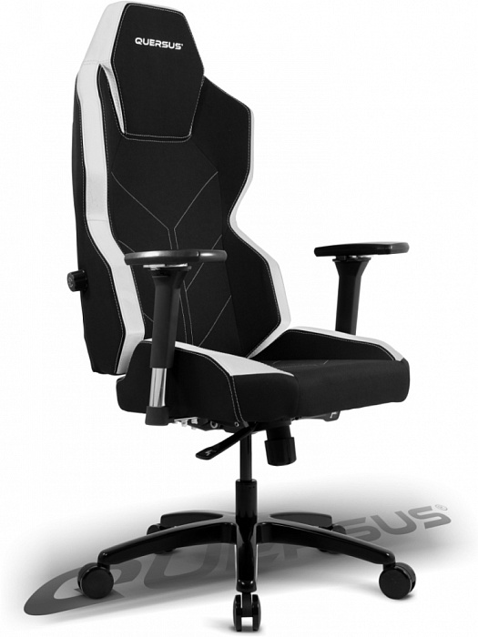 Игровое кресло Quersus Geos G701/XW (Black/White) купить в интернет-магазине icover