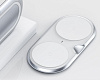 Беспроводное зарядное устройство Baseus Dual Wireless Charger (WXXHJ-A0S) на два устройства (Silver) купить в интернет-магазине icover