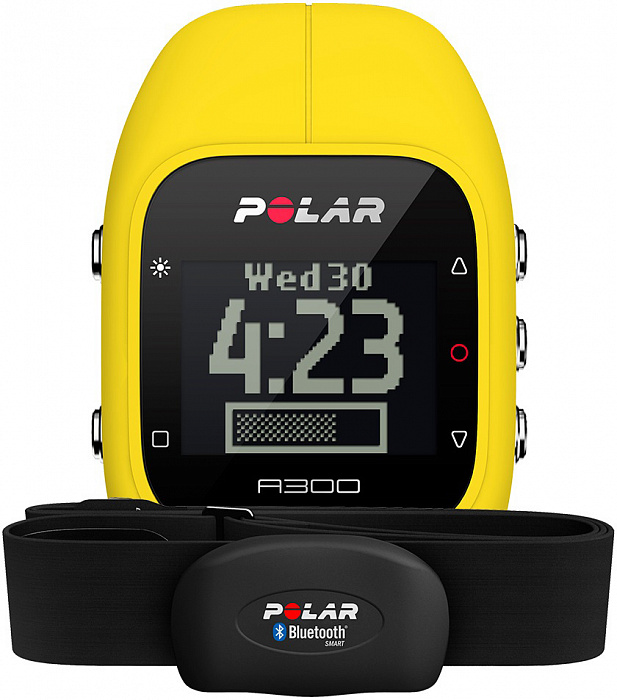 Пульсометр Polar A300 HR (Yellow) купить в интернет-магазине icover