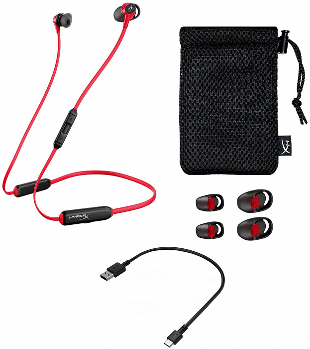 Игровая гарнитура HyperX Cloud Buds HEBBXX-MC-RD/G (Red) купить в интернет-магазине icover