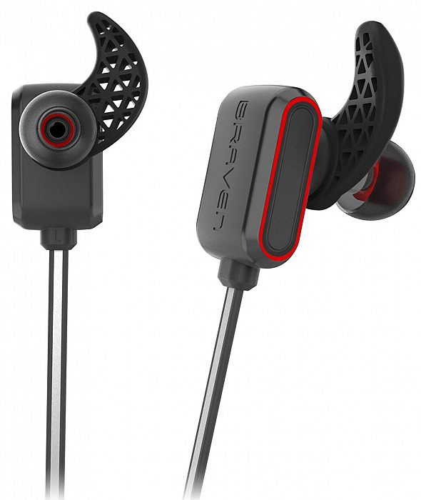 Беспроводные наушники Braven Flye Sport Reflect (Grey/Red) купить в интернет-магазине icover