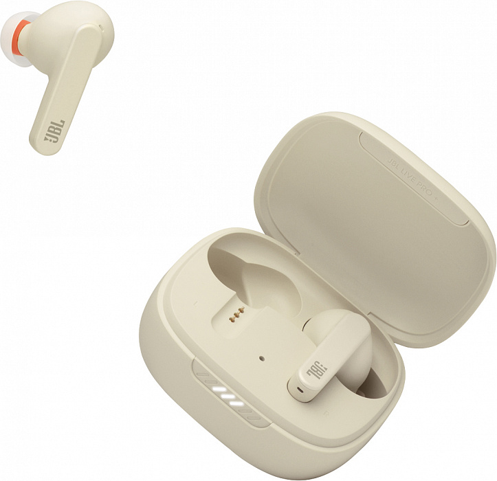 Беспроводные наушники JBL Live Pro+ TWS (Beige) купить в интернет-магазине icover