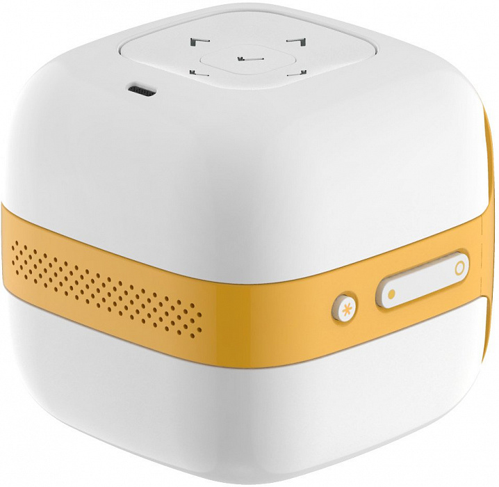 Портативный проектор Cinemood ДиаКубик CNMD0016LE (White/Yellow) купить в интернет-магазине icover