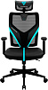 Игровое кресло ThunderX3 YAMA1 (Black/Cyan) купить в интернет-магазине icover