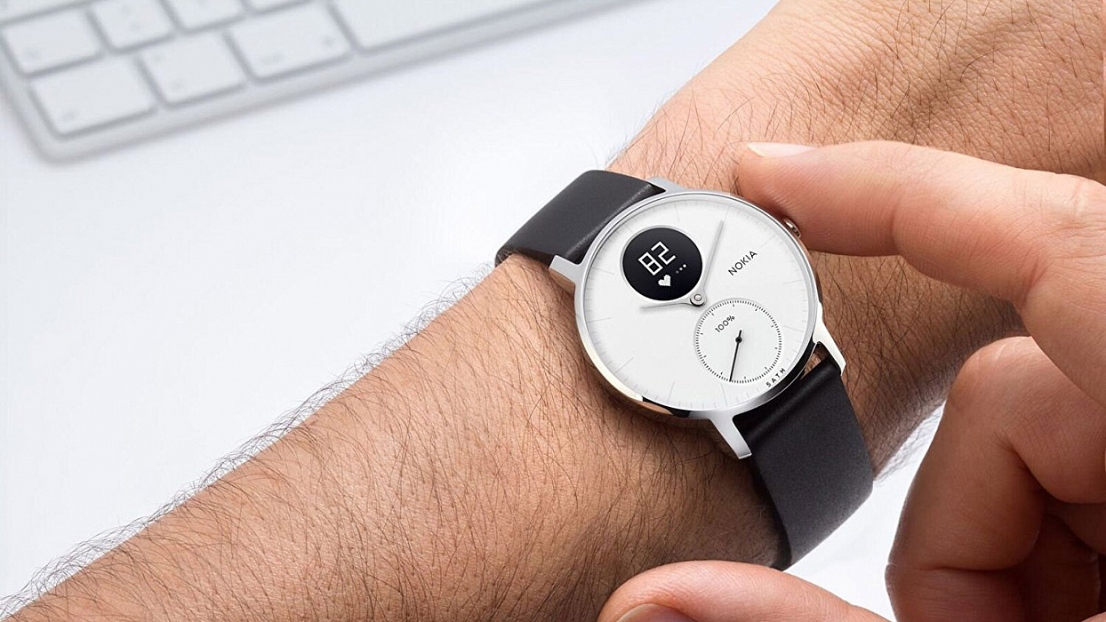 Умные часы Nokia Steel HR 36 mm (White) купить в интернет-магазине icover
