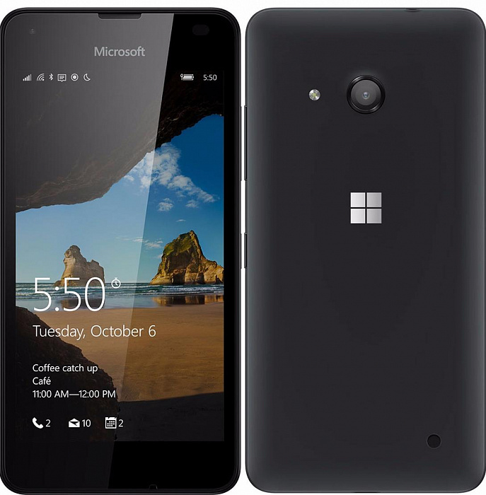 Смартфон Microsoft Lumia 550 LTE (Black) купить в интернет-магазине icover