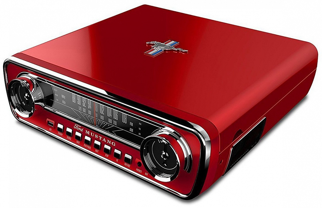 Виниловый проигрыватель iOn Mustang LP (Red) купить в интернет-магазине icover