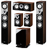 Magnat Quantum 677 Set 5.1 - комплект акустики для домашнего кинотеатра (Mocca) купить в интернет-магазине icover