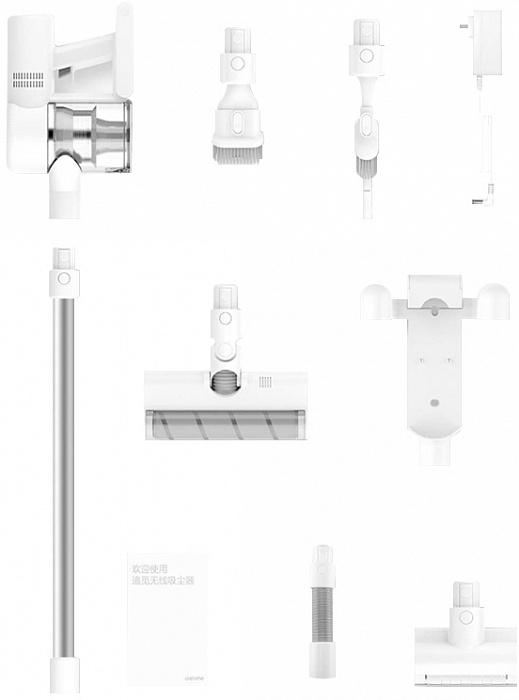 Беспроводной пылесос Xiaomi Dreame V10 Pro Vacuum Cleaner (White) купить в интернет-магазине icover