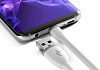 Кабель Satechi Flexible (ST-FCC10W) USB-A to USB-C 25 см (White) купить в интернет-магазине icover