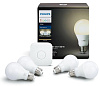 Набор умных светодиодных ламп Philips 472001 Е27 Smart Bulb Starter Kit (White) купить в интернет-магазине icover