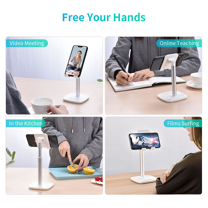 Подставка Choetech Handy Stander H035 для планшетов и смартфонов (White) купить в интернет-магазине icover