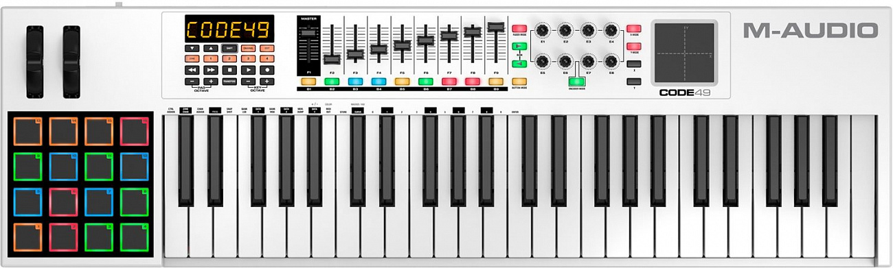 M-Audio CODE 61 - MIDI-клавиатура (White) купить в интернет-магазине icover
