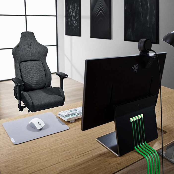 Игровое кресло Razer Iskur XL Fabric RZ38-03950300-R3G1 (Dark Gray) купить в интернет-магазине icover