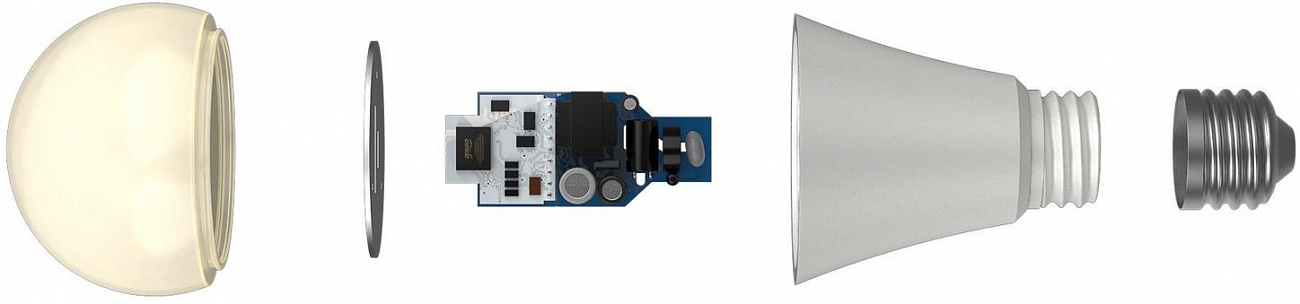 Умная лампа Gosund Nitebird Smart Bulb E27 RGB (WB4) купить в интернет-магазине icover