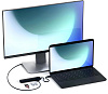 Хаб Satechi USB-C Slim Multi-Port Adapter ST-UCSMA3K (Black) купить в интернет-магазине icover