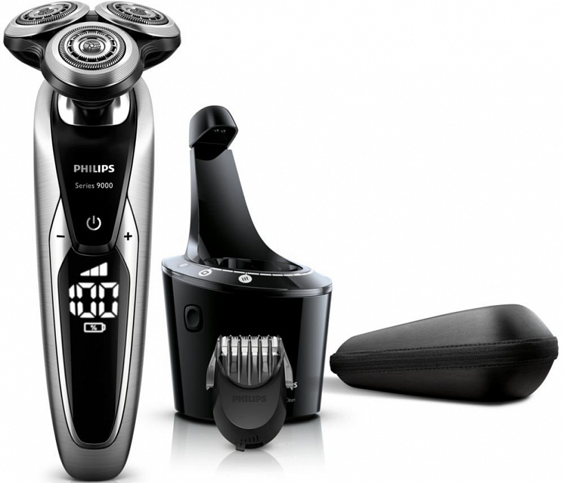 Philips Shaver Series 9000 (S9711/31) - электробритва (Chrom/Black) купить в интернет-магазине icover