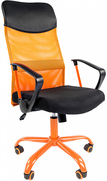 Офисное кресло Chairman 610 CMet 00-07021400 (Orange) купить в интернет-магазине icover