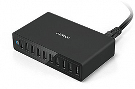 Купить сетевое зарядное устройство anker powerport 10 60w a2133l11 (black) в Москве. В нашем каталоге интернет-магазина icover.ru вы можете ознакомиться с ценами, подробным описанием, фотографиями и техническими характеристиками. Низкие цены. Высокое качество. Доставка по России. Заказать товары по телефону +7(495)229-39-50 Сетевое зарядное устройство Anker PowerPort 10 60W A2133L11 (Black) купить в интернет-магазине icover