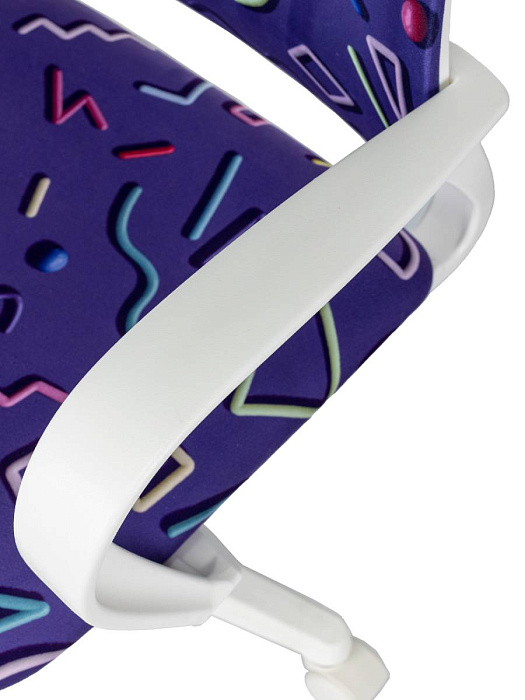 Кресло Domfy DK X-ROOM ткань/пластик (White/Sticks 08) купить в интернет-магазине icover