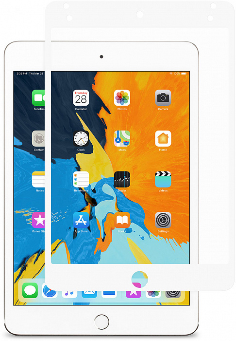 Защитная пленка Moshi iVisor AG (99MO020034) для iPad mini 5 (White) купить в интернет-магазине icover